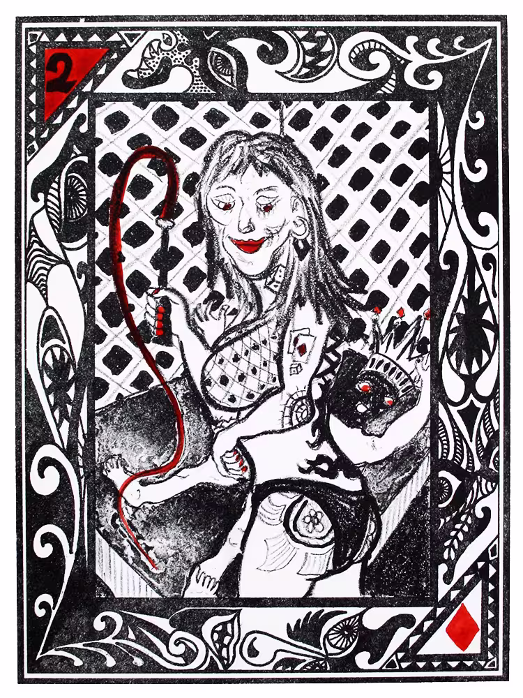 Two of Diamonds by Fernando Feijoo
